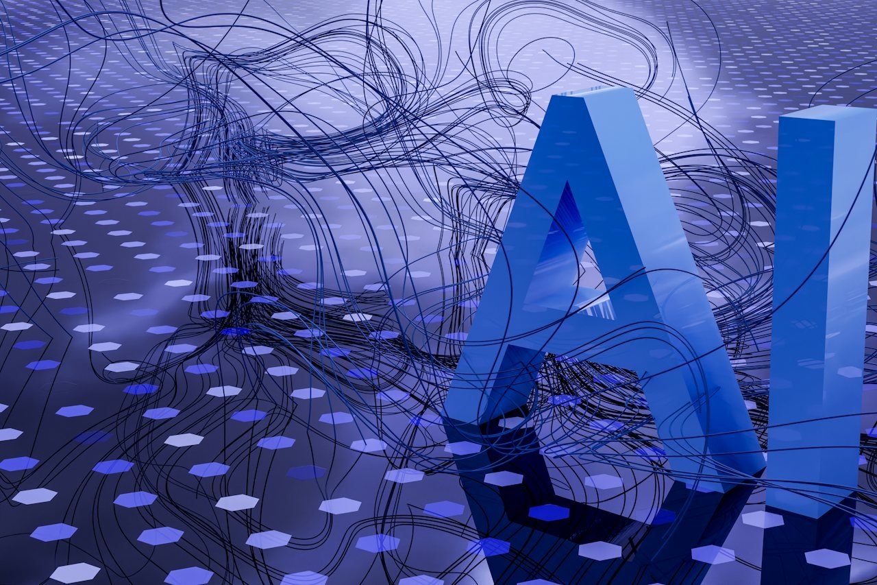 Abstract representation of artificial intelligence